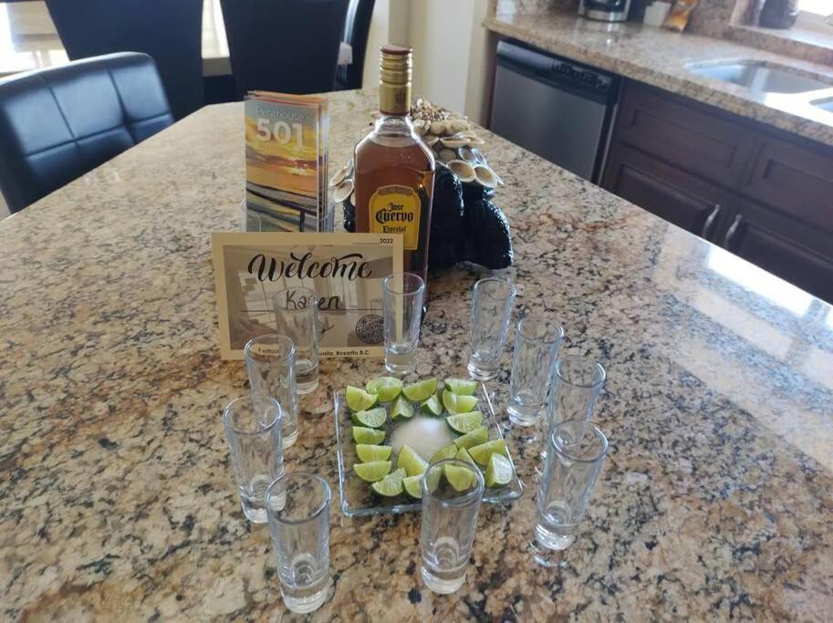 Access - Beach Penthouse Papas And Beer 2 Miles Wifi Rosarito Exterior foto